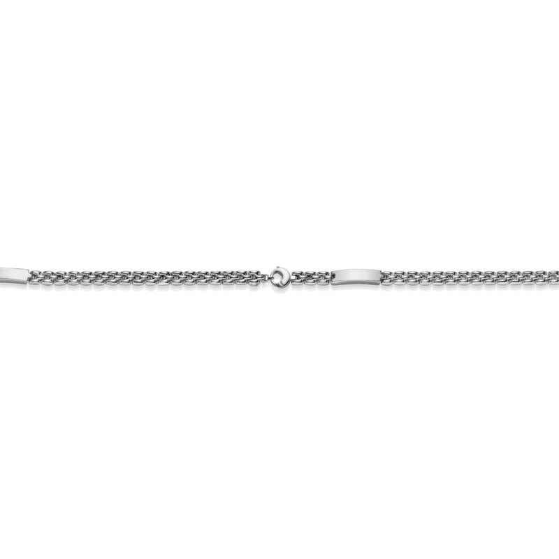 Armband Gravurplatte 7,5 mm WG 19 cm