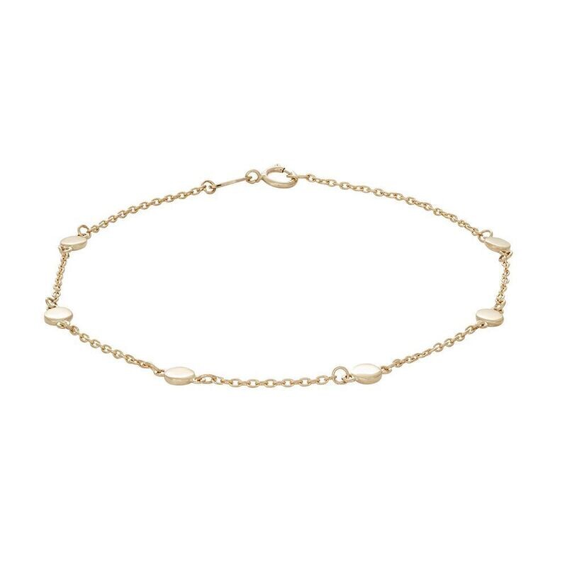 Armband 8Kt in Gelbgold 17+2cm Armband 8Kt in Gelbgold 17+2cm