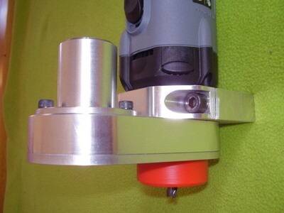 Absaugung Frässpindel 43mm CNC Kress komplette Einheit