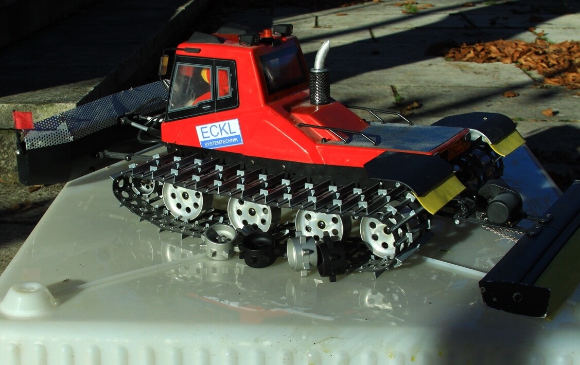 Kettenrad Kyosho Blizzard 2 Stück Alu eloxiert SCHWARZ oder NATUR
