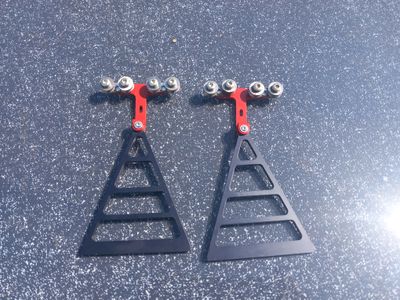 Laufkatze V2, 1 Paar -OHNE MAST