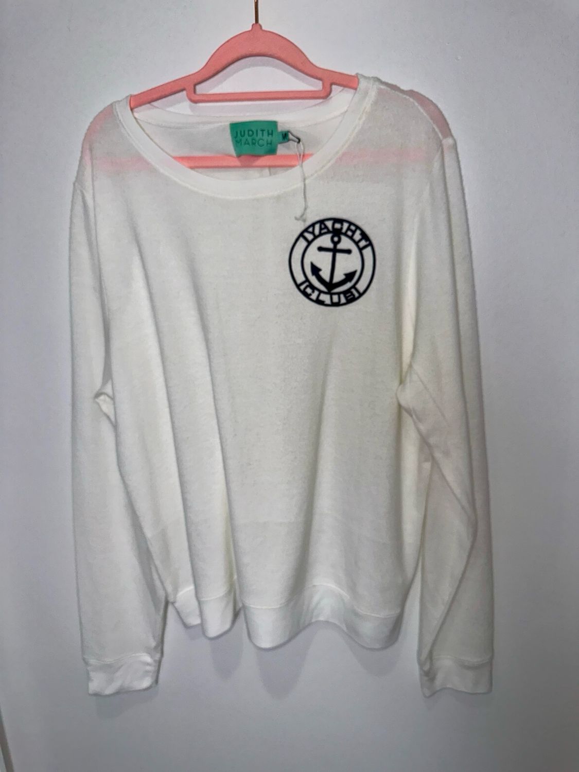 Judith March “Yacht Club” Light Weight Sweater - Medium