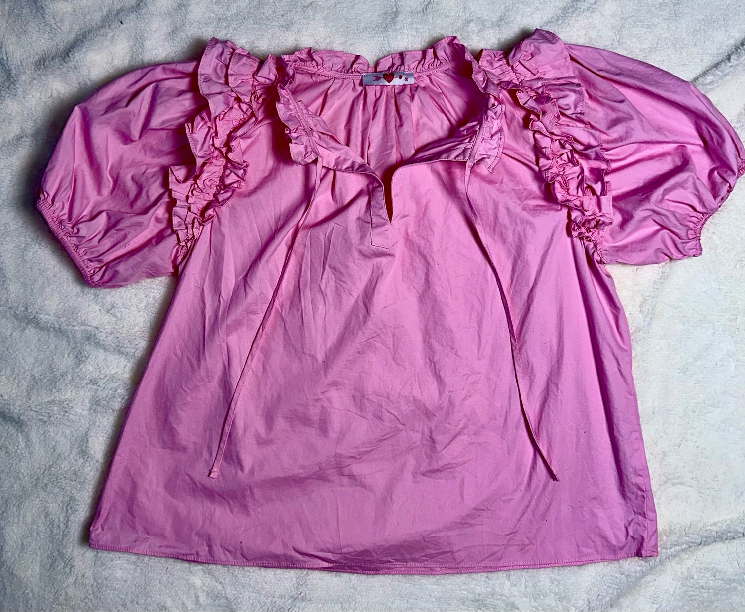 Buddy Love Pink Top - NWOT - Medium