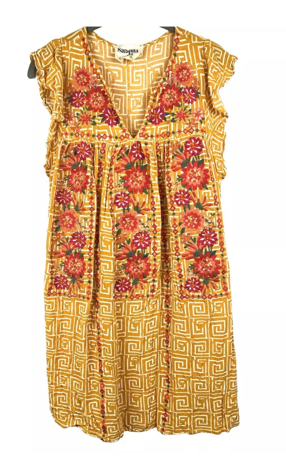 SAVANNA JANE Boho Dress - Large