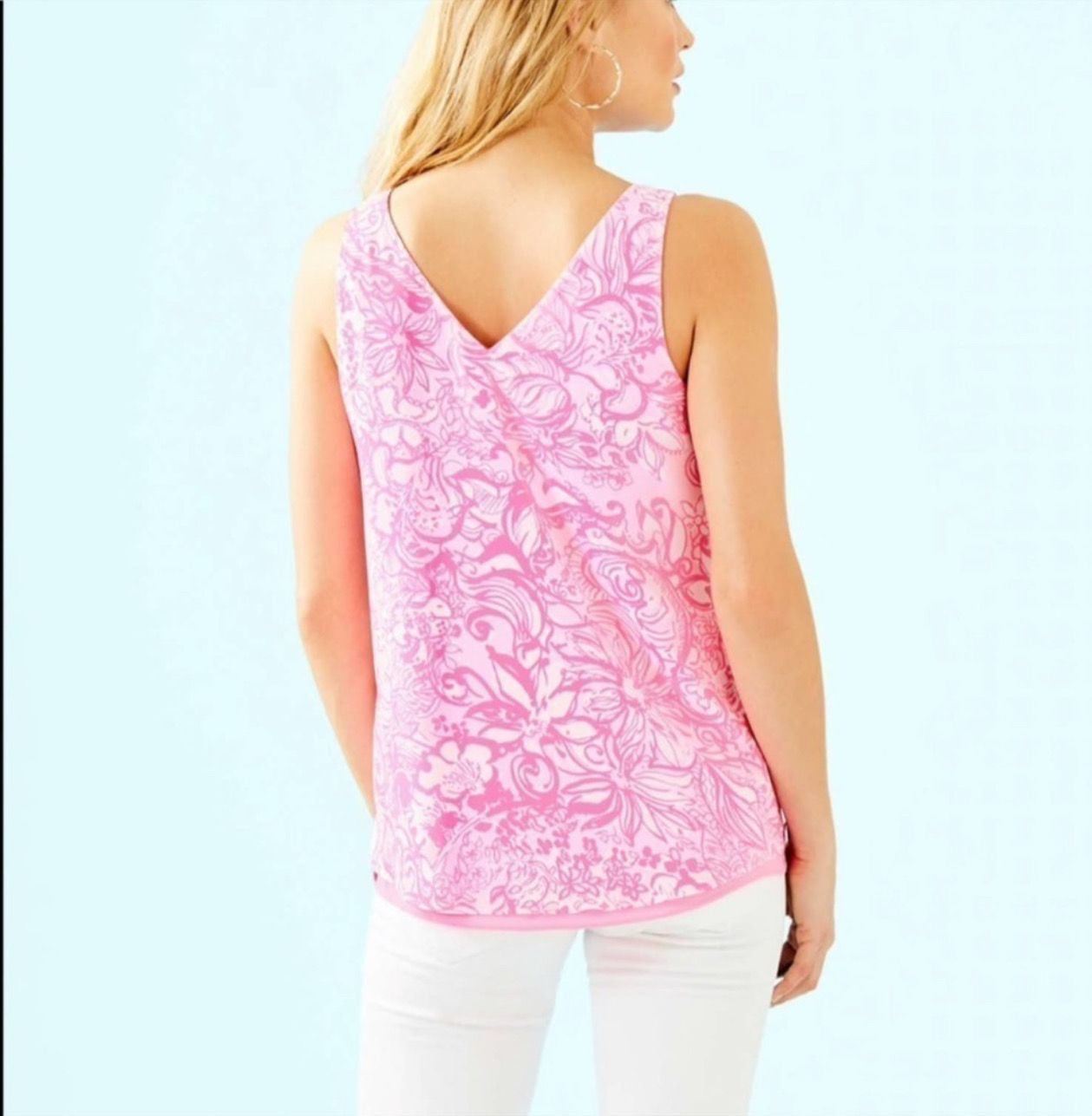 LILLY PULITZER - Reversible Florin Sleeveless Vneck - NWT - Small