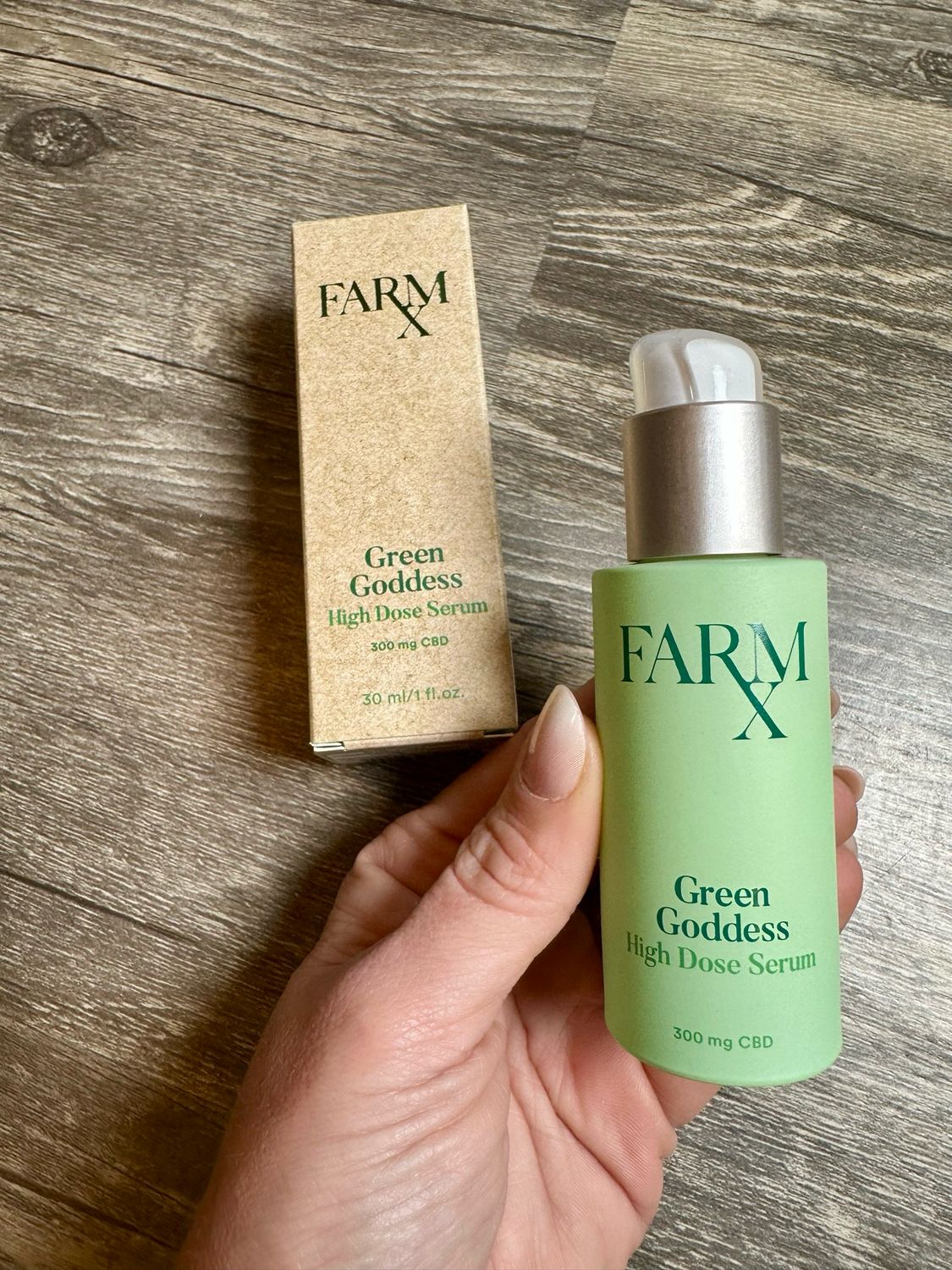 🌿 Farm Rx Green Goddess High Dose Serum – 300mg CBD | NEW in Box