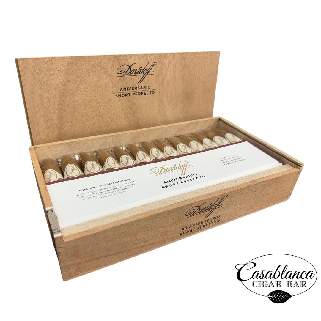 (BAR) Davidoff Aniversario Short Perfecto Box (25 Count)