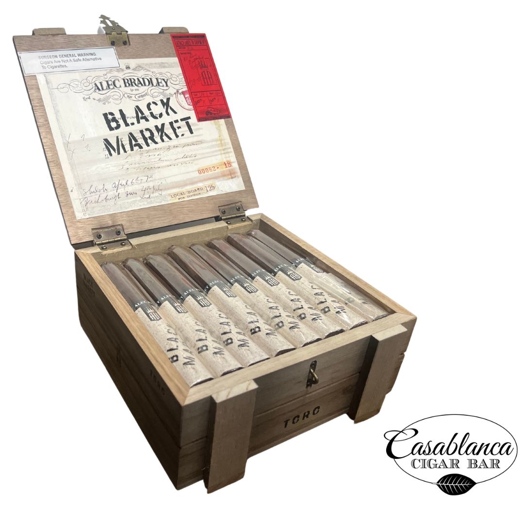 Alec Bradley Black Market Toro 6x50 Box (24 Count)