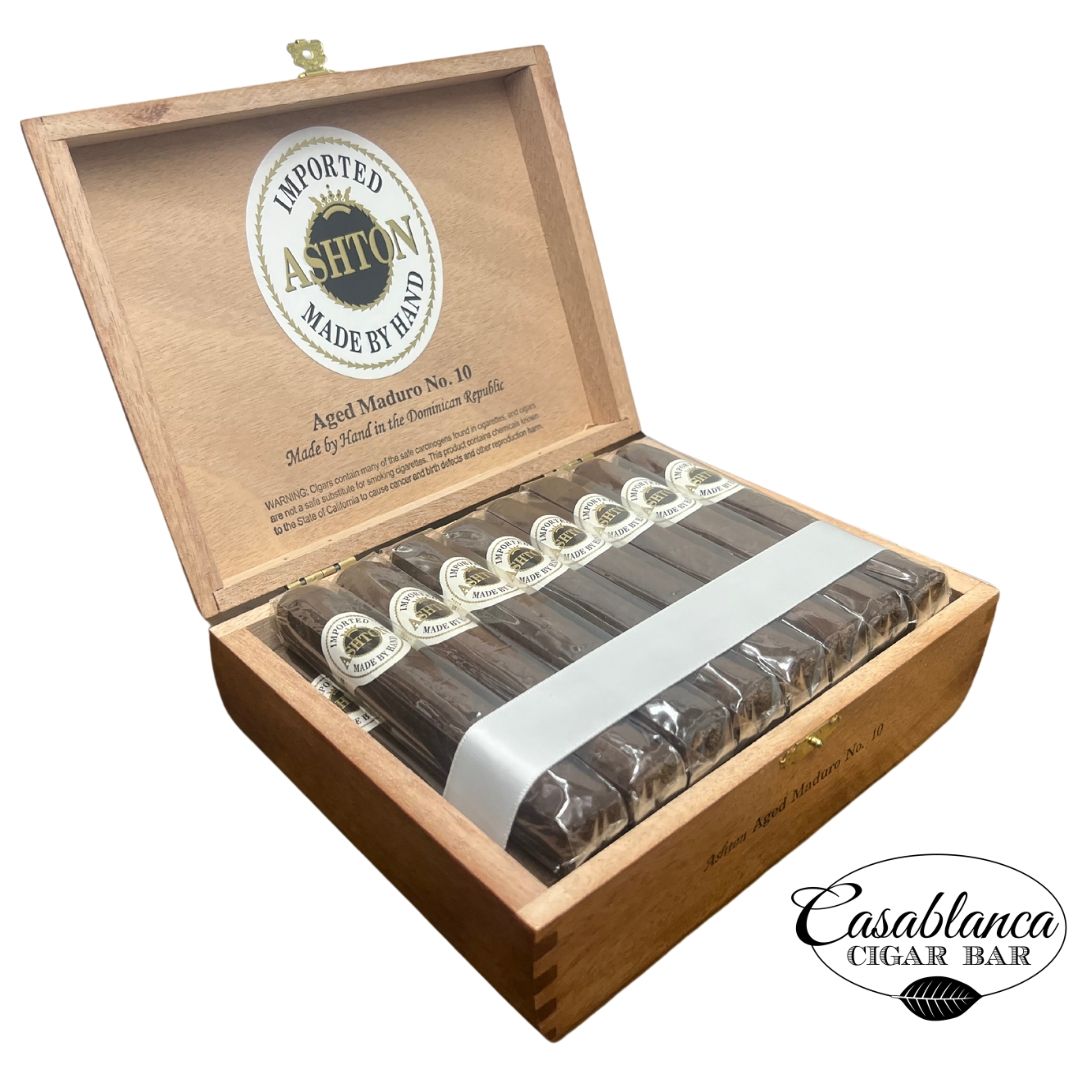 Ashton Classic Aged #10 Maduro 5x50 Box (25 Count)