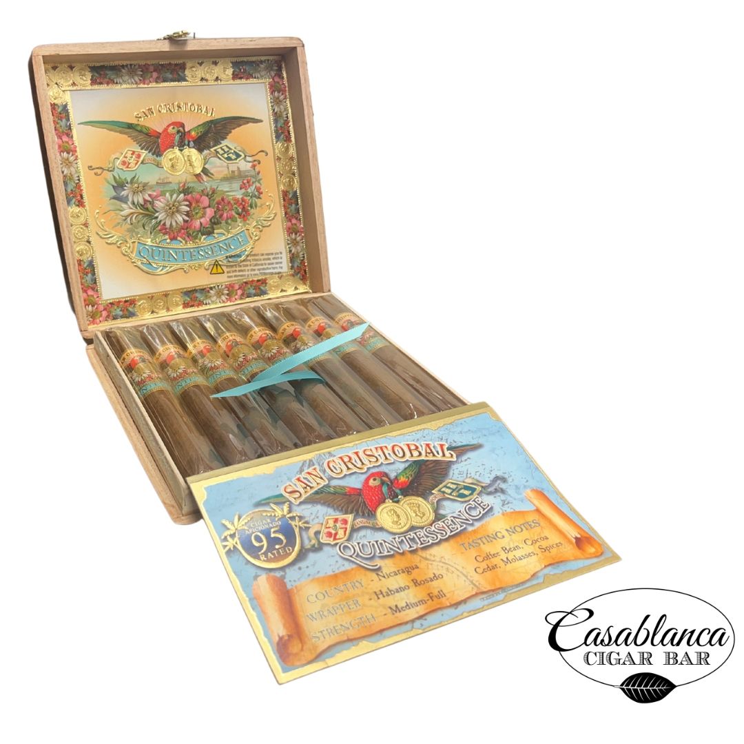 San Cristobal Quintessence Belicoso 6.5x54 Box (24 Count)