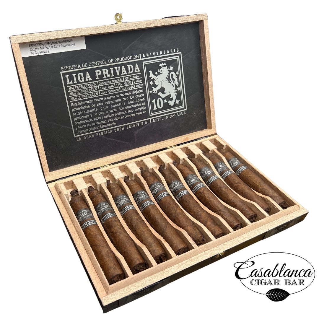 Liga Privada Aniversario Robusto Box (10 Count)