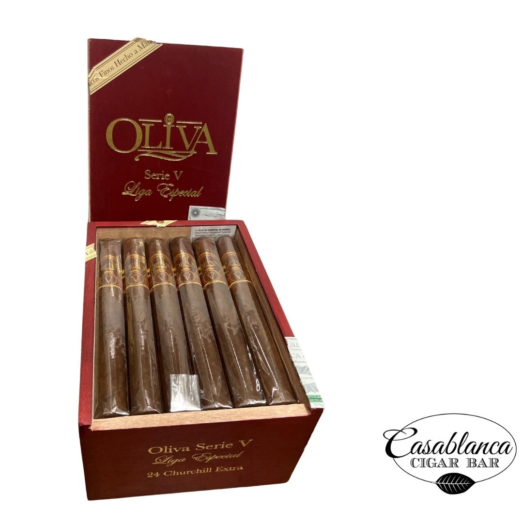 (BAR) Oliva Serie V Liga Especial Churchill Extra 7x52 Box (24 Count)