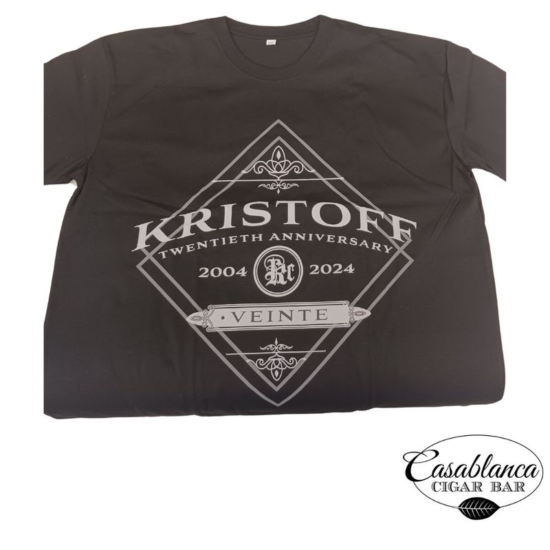 Kristoff Cigars T-Shirt  - Black 2XL
