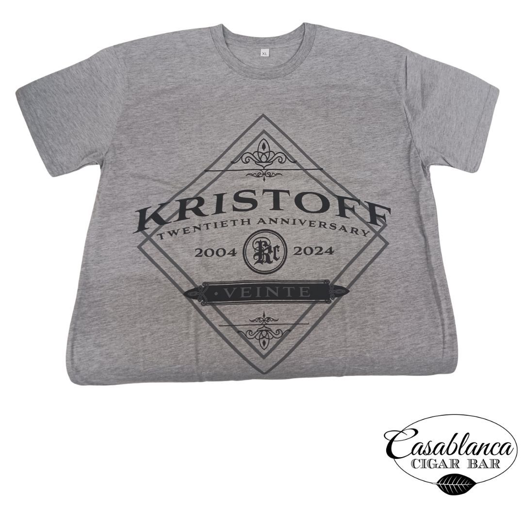Kristoff Cigars T-Shirt  - Gray XL