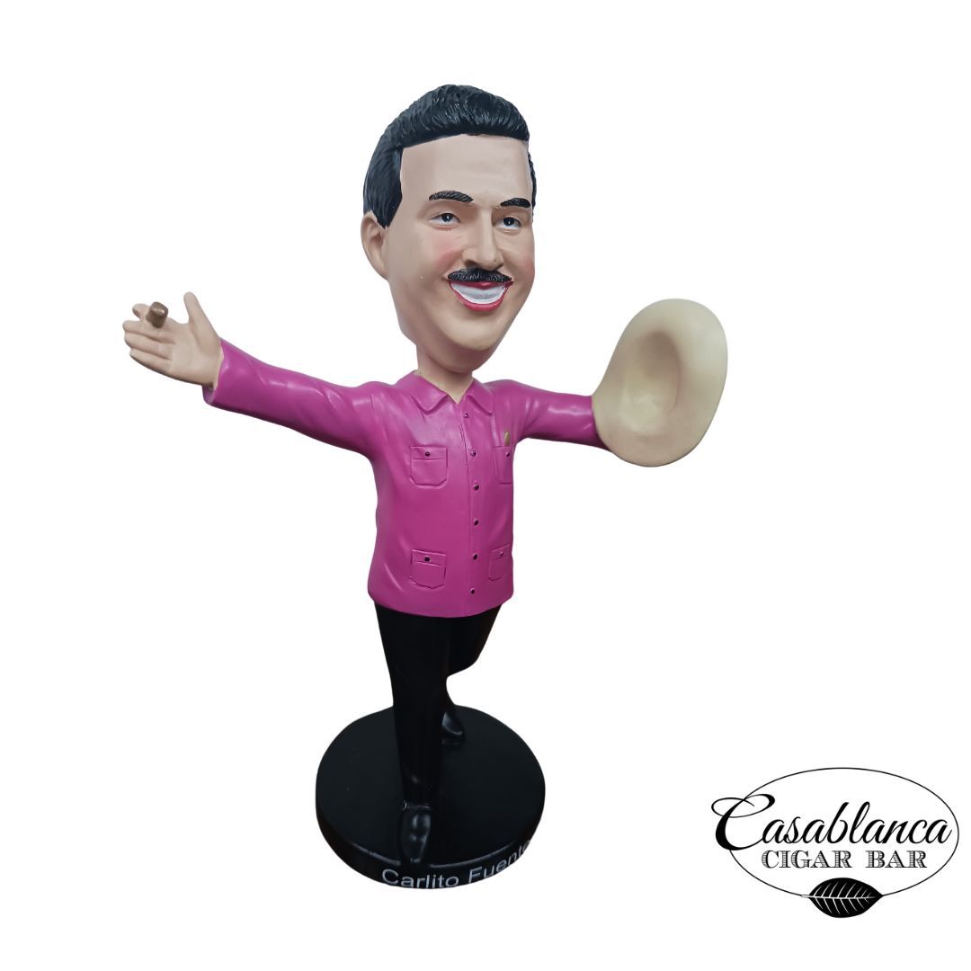 Carlito Fuente Bobble Head - Pink