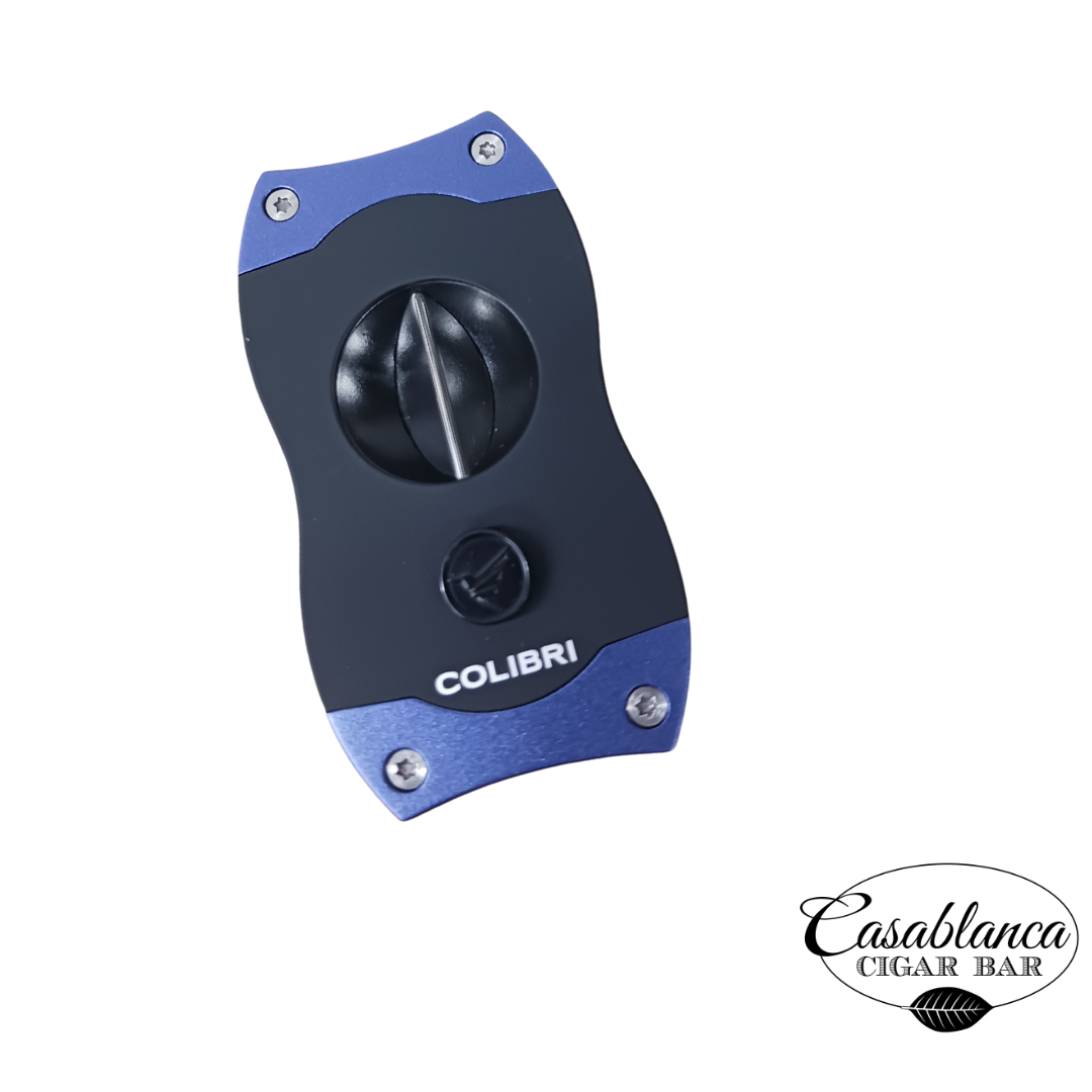 Colibri V-Cut - Black on Blue