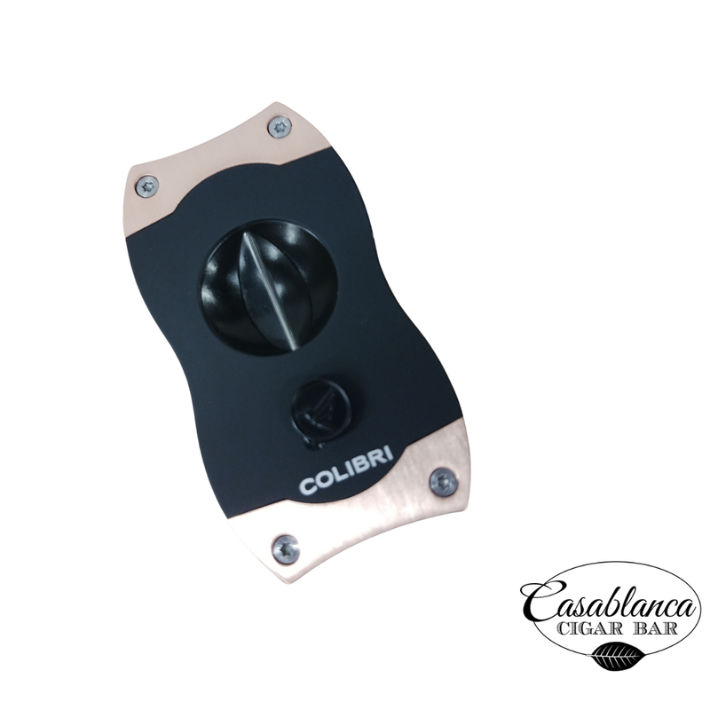 Colibri V-Cut - Black on Rose