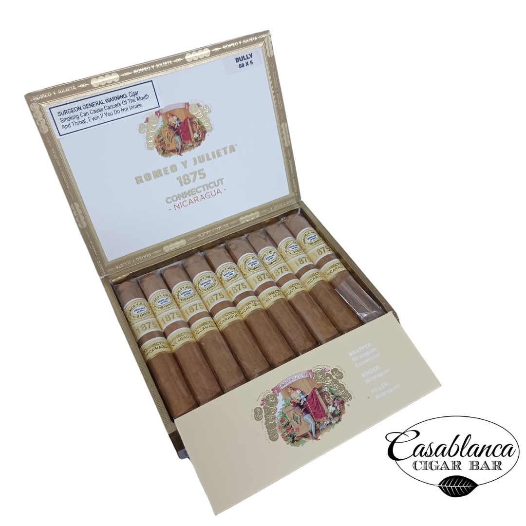 Romeo y Julieta 1875 Connecticut Nicaragua Bully