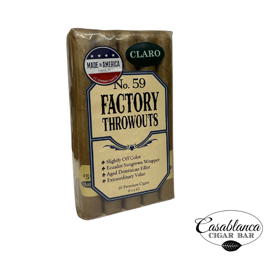 Factory Throwouts Claro #59