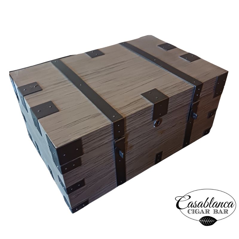 Renaissance Reclaimed Wood Humidor (120 Count)