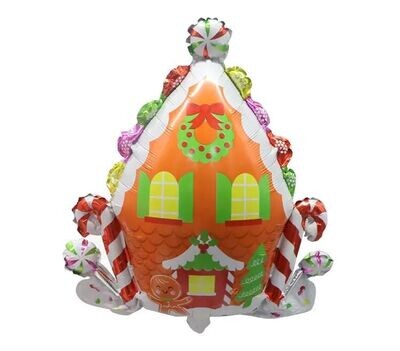 Gingerbread House Balloon (XL)