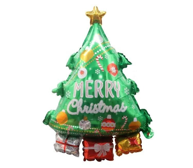 Green Christmas Tree Balloon (XL)