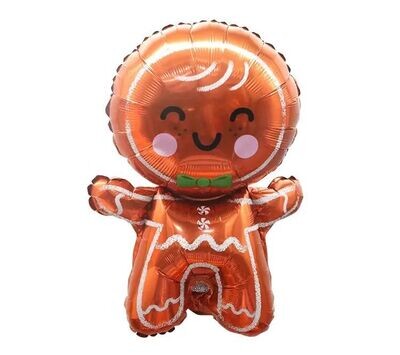 Gingerbread Man Balloon (XL)