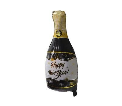 Happy New Year Bottle Balloon (XL)