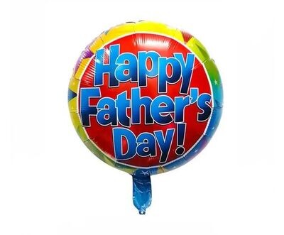 Colourful Fathers Day Balloon