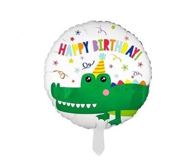Croc Happy Birthday Balloon