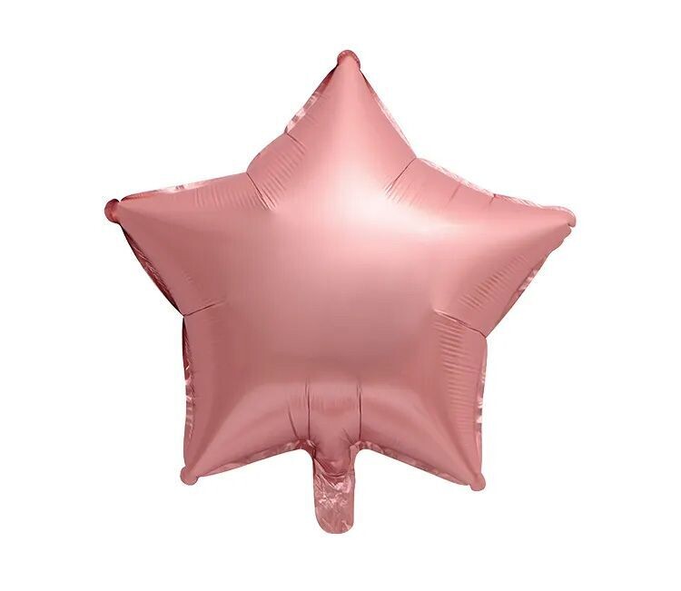 Rose Gold Star Balloon