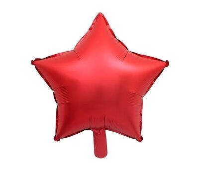 Soft Red Star Balloon