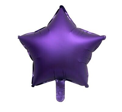 Deep Purple Star Balloon