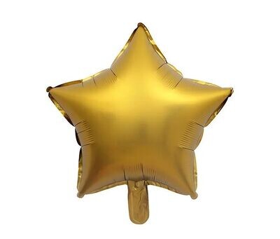 Soft Gold Star Balloon