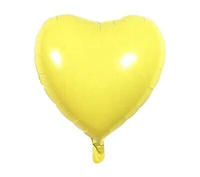 Lemon Yellow Heart Balloon