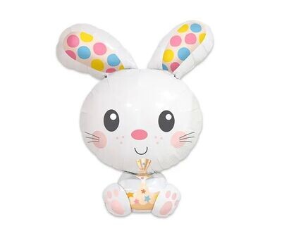 Spotty Bunny Balloon (XL)