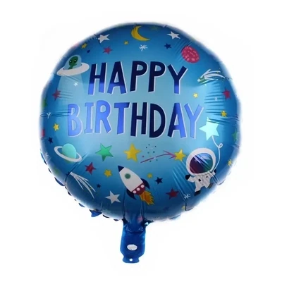 Rocket Happy Birthday Balloon