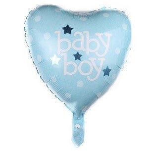 Mid Blue Baby Boy Balloon