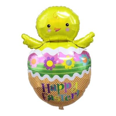 Easter Chick in Egg Balloon (XL)