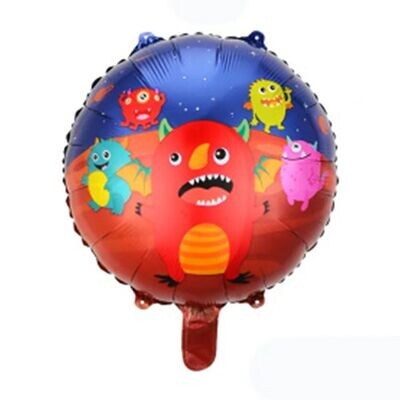 Monsters Happy Birthday Balloon