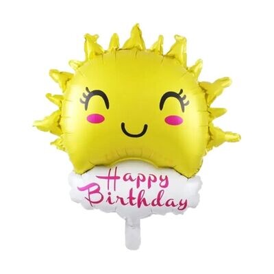 Happy Birthday Sunshine Balloon (XL)