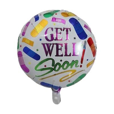Get Well Soon Plasters Balloon