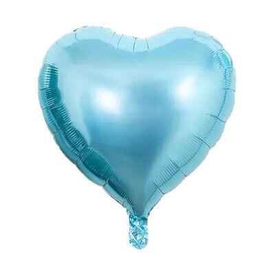 Baby Blue Heart Balloon