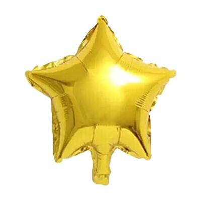 Shiny Gold Star Balloon