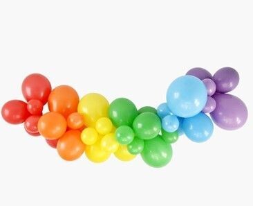 GARLAND Balloon Arch - Rainbow