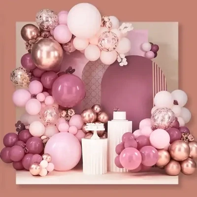 Dusty Pink Ready-Made Balloon Displays