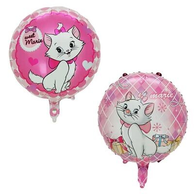 Marie Cat Round Balloon