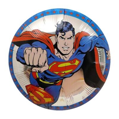 Superman Round Balloon