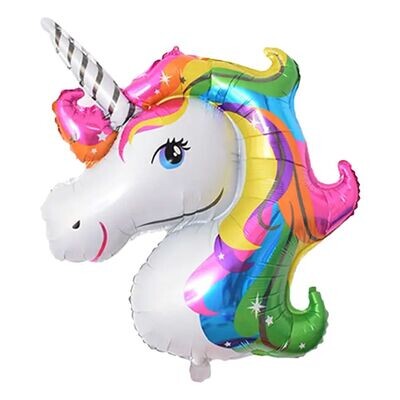 Unicorn Head Balloon (XL)