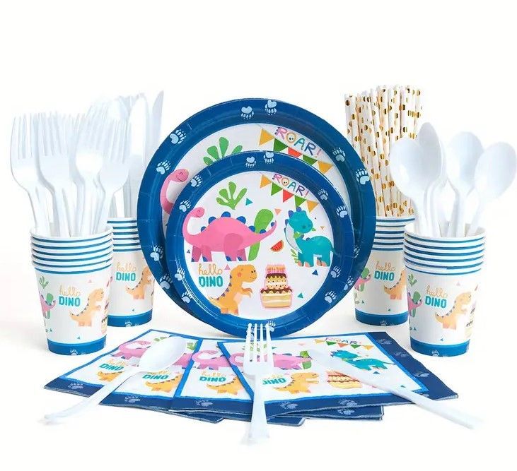 Dino Birthday Party Set